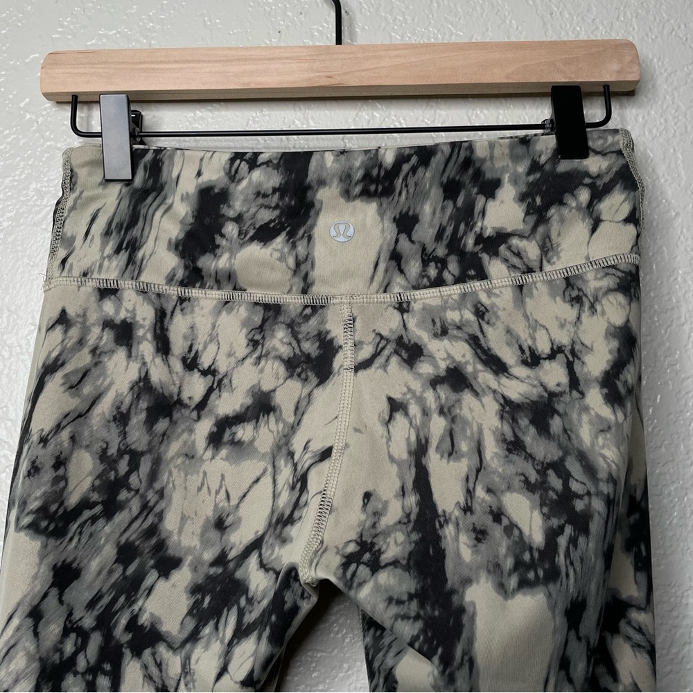 Lululemon Wunder Under Crop Leggings Great Granite Black Mojave Tan - Picture 6 of 10